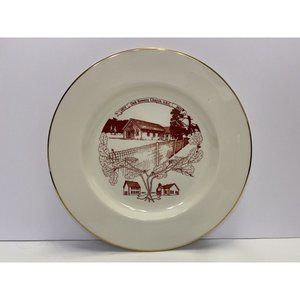 1872 - 1972 Oak Bowery Church Plate Baptist Centennial Plate Conway Arkansas